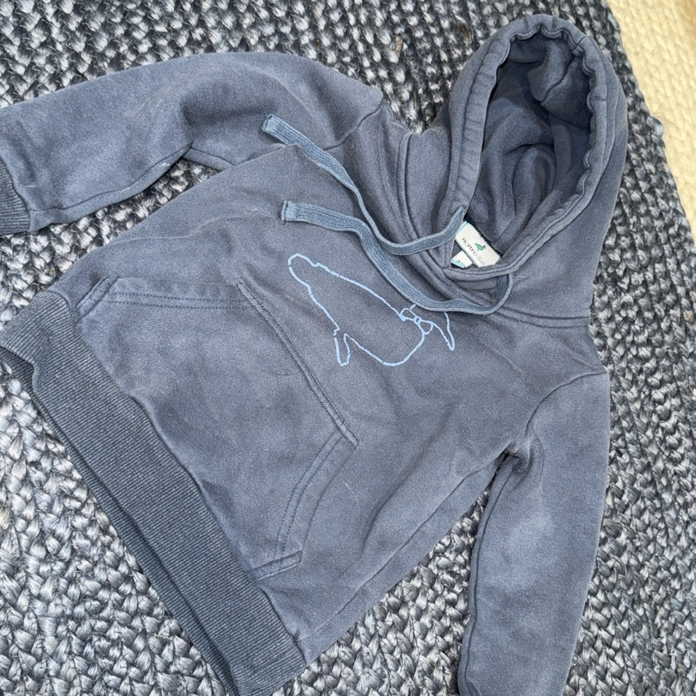Navy blue properly tide hoodie 3T